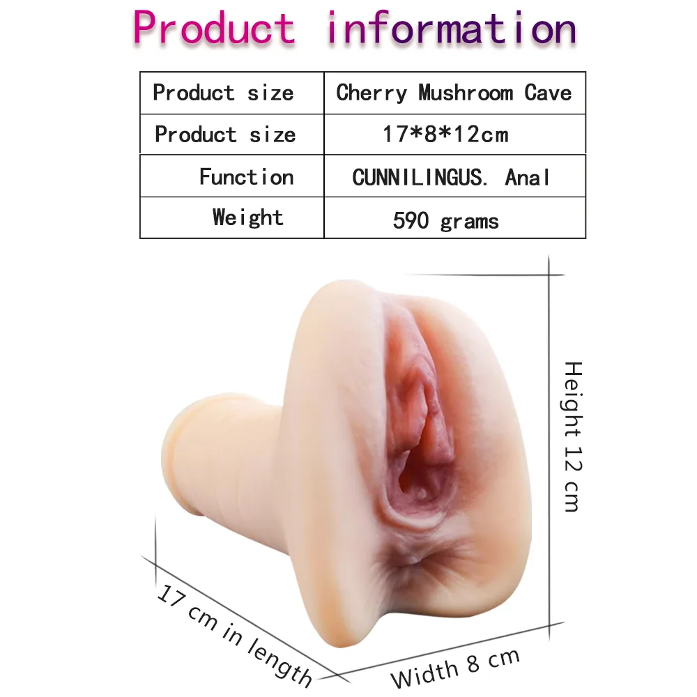 Cherry Mushroom Cave dimensions and weight information